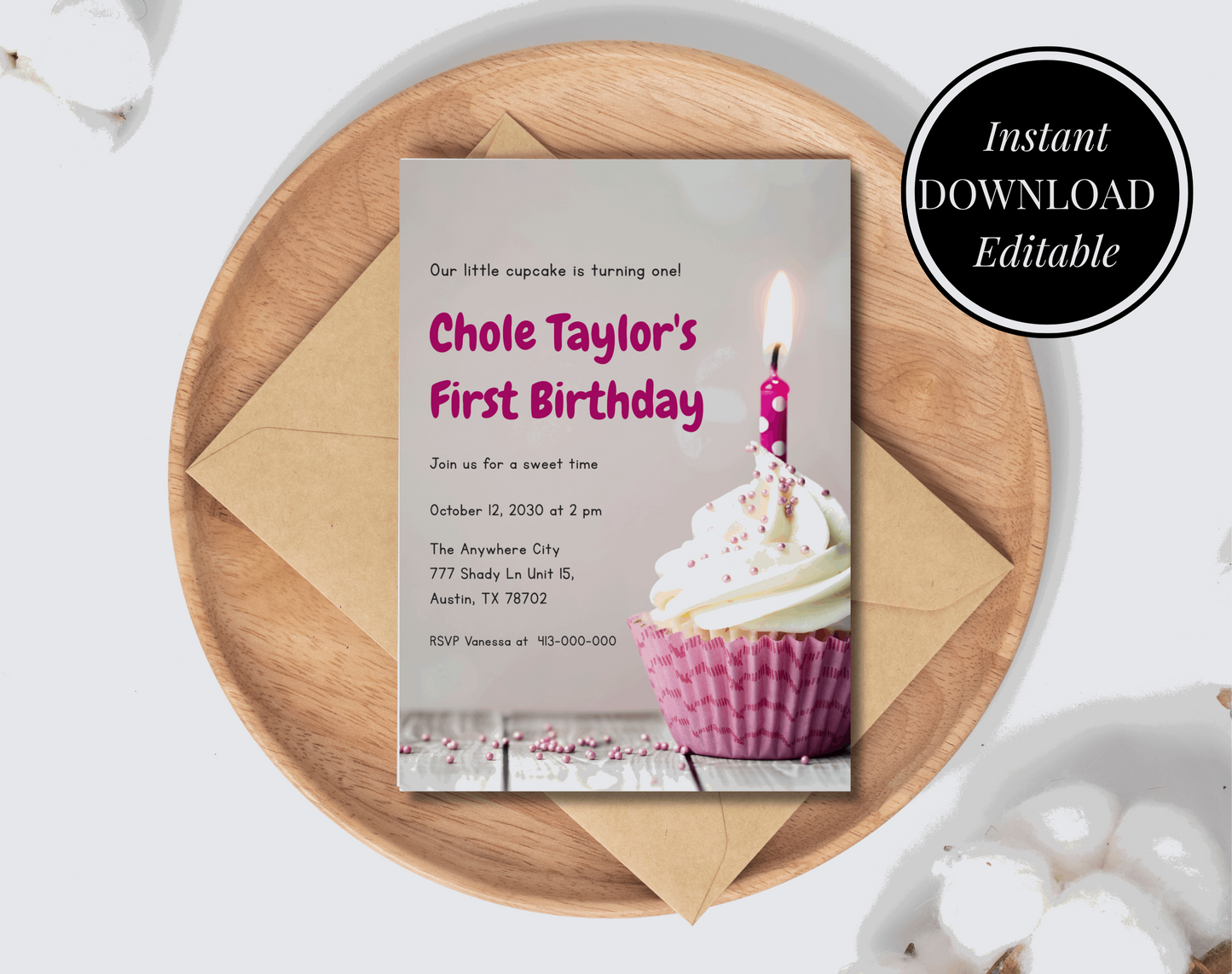 Kids Birthday Party Invitations - Digital Doc Inc