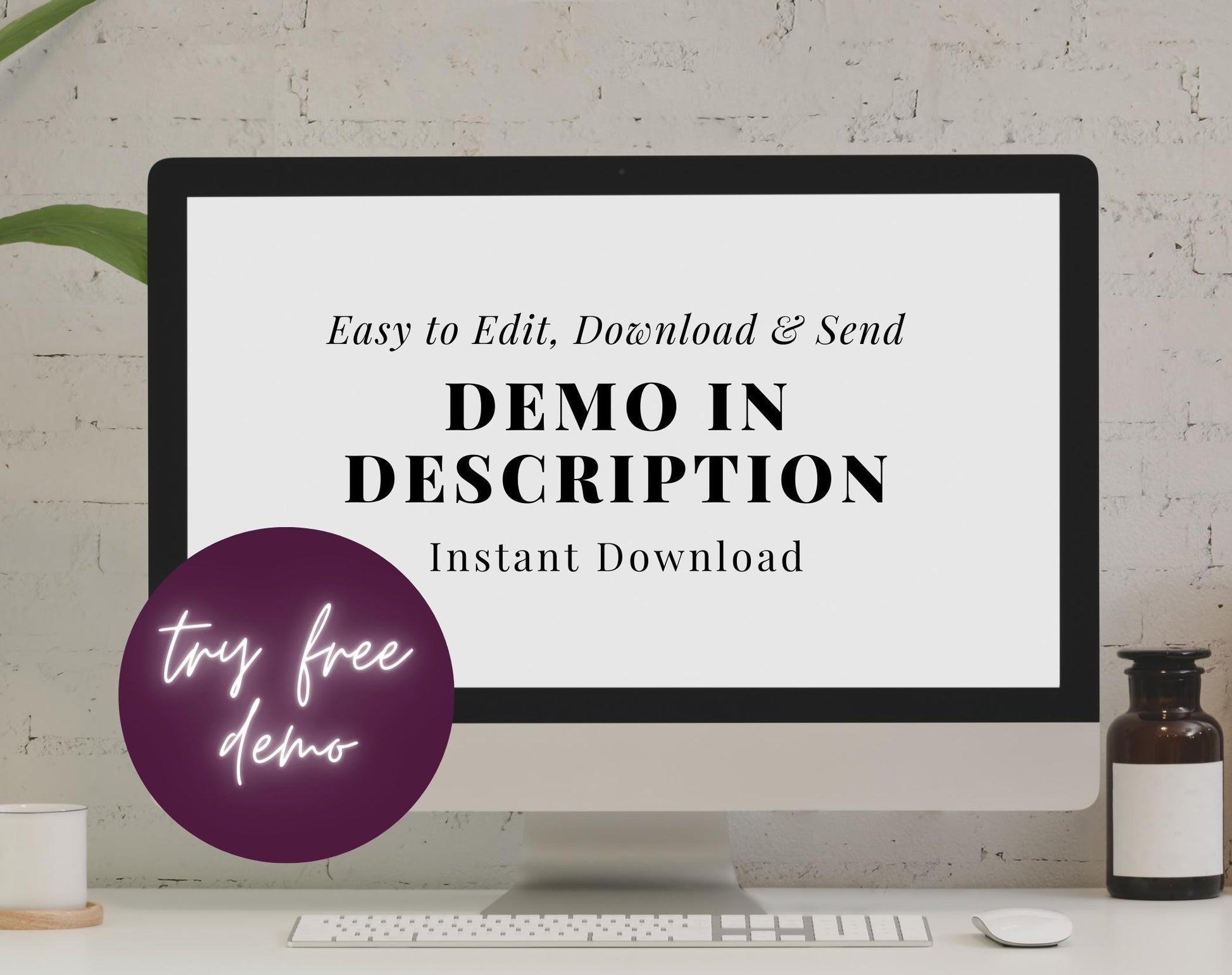 Burgundy Gold Wedding Invitation - Digital Doc Inc