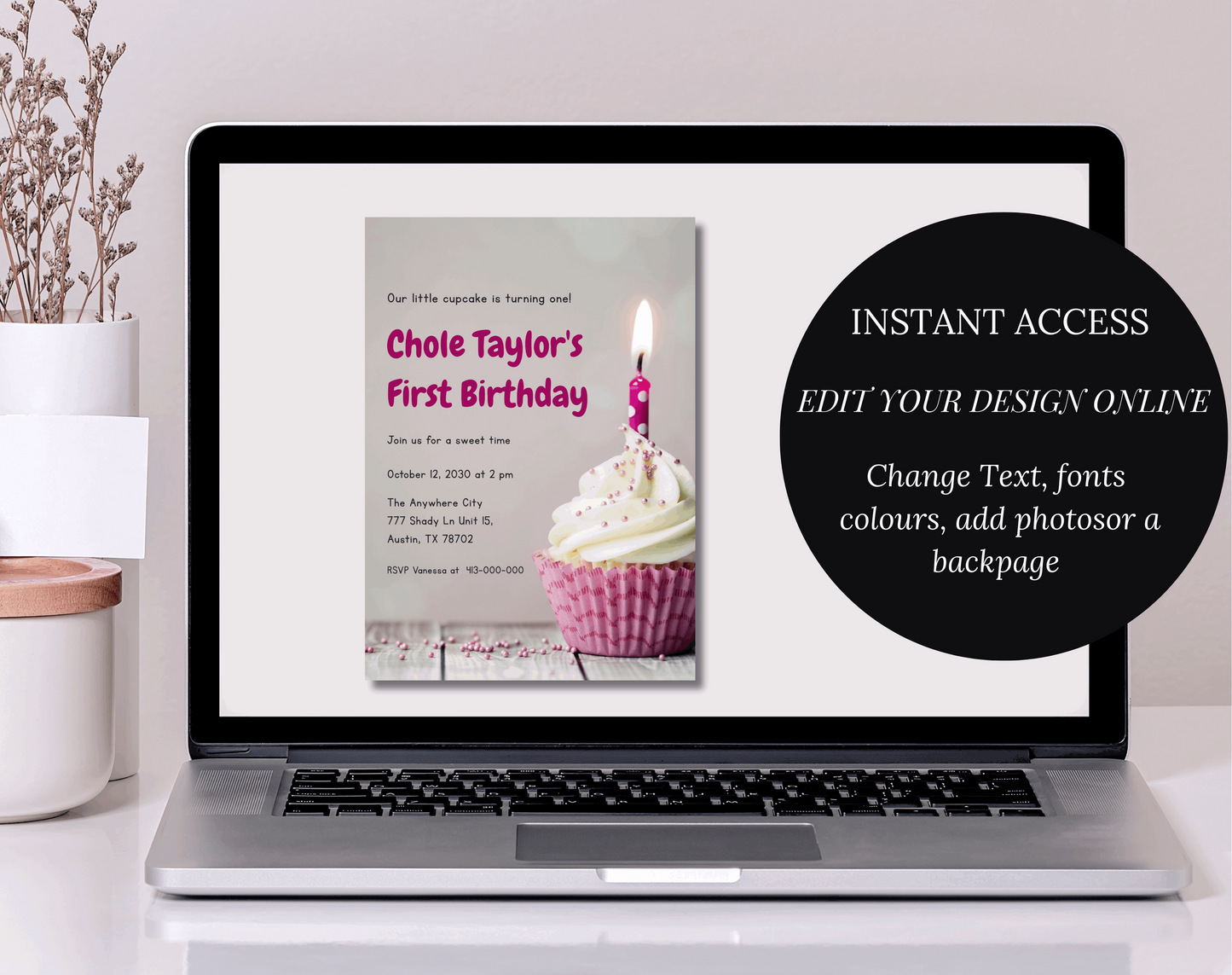 Kids Birthday Party Invitations - Digital Doc Inc