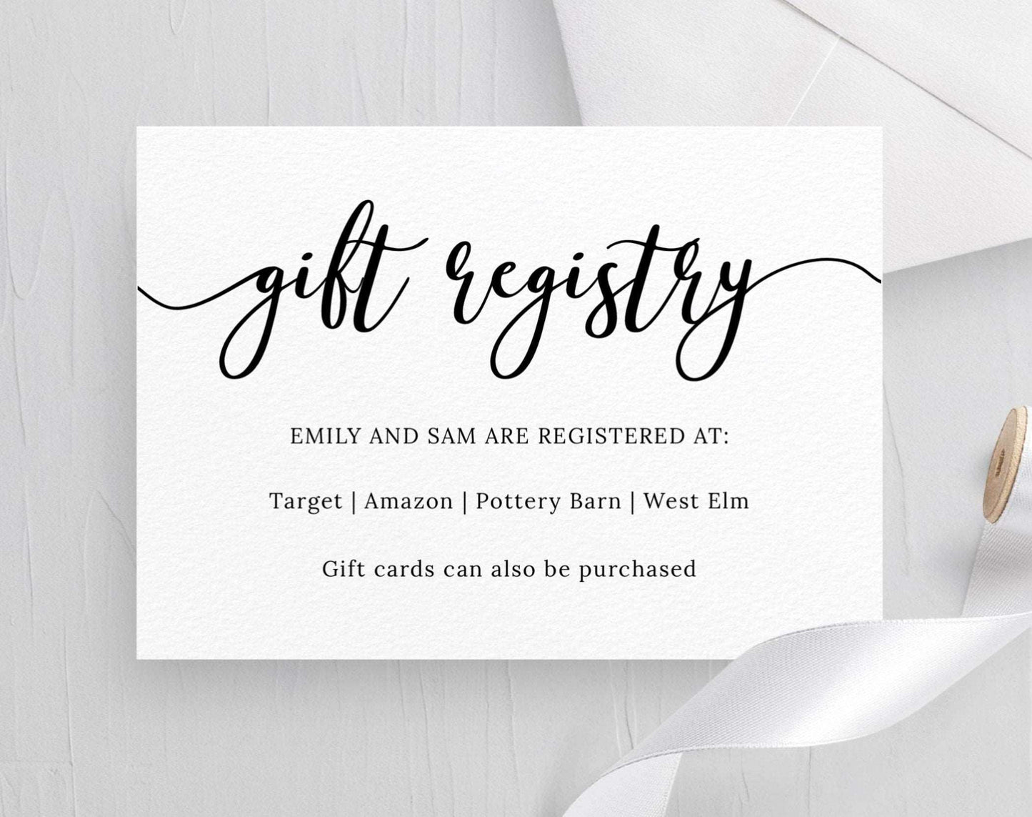 Registry Card Template - Digital Doc Inc