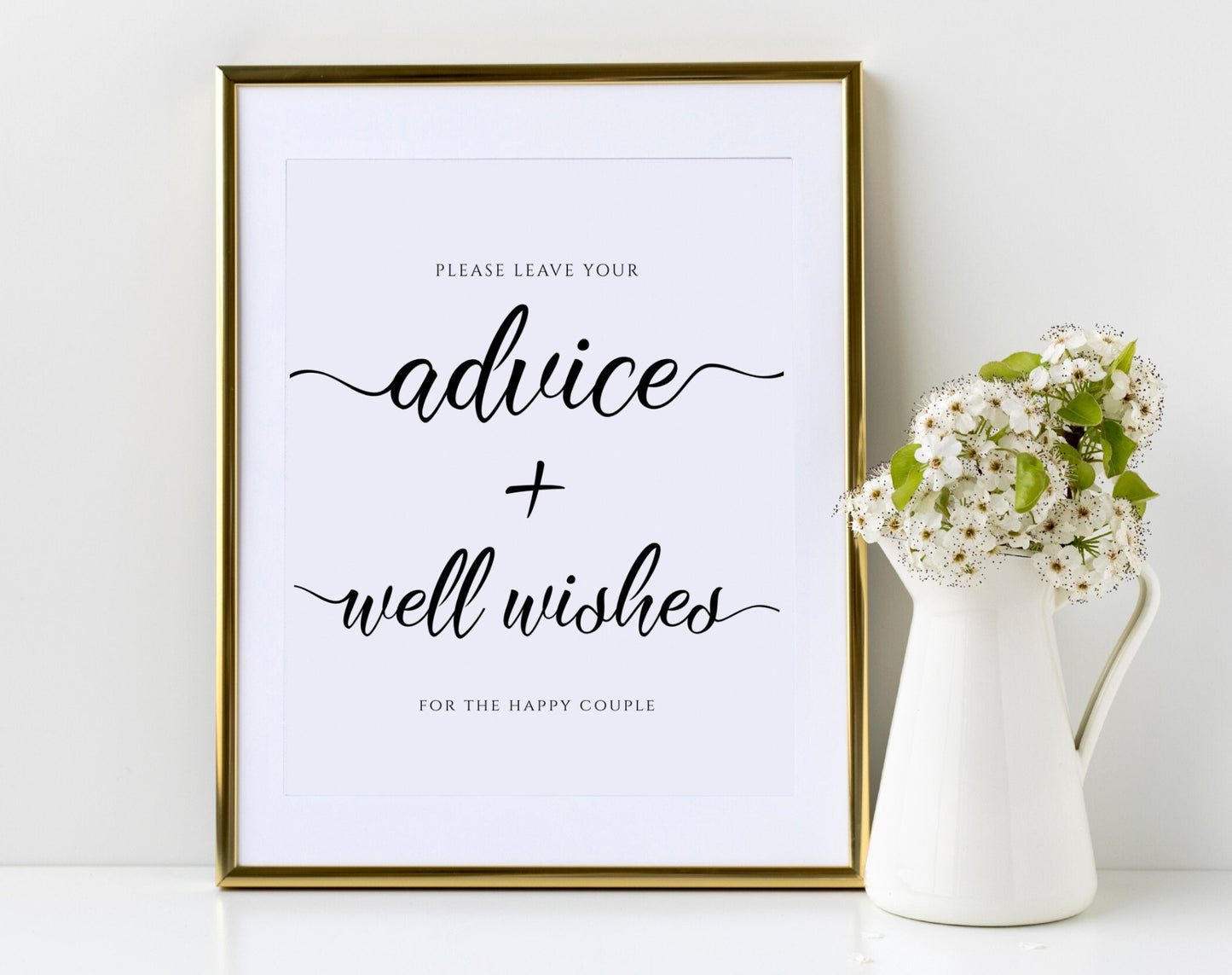 Advice For The Happy Couple Printable