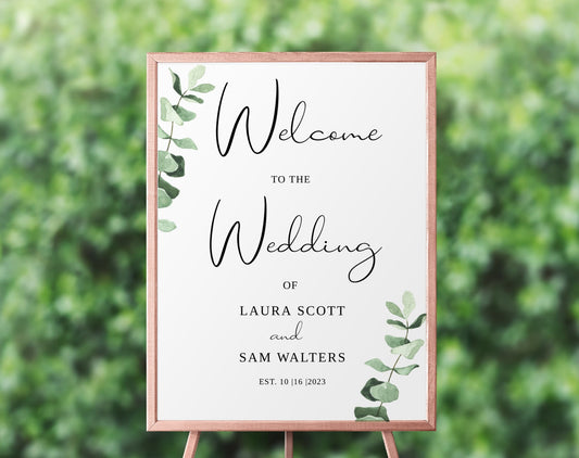 Welcome Sign Template