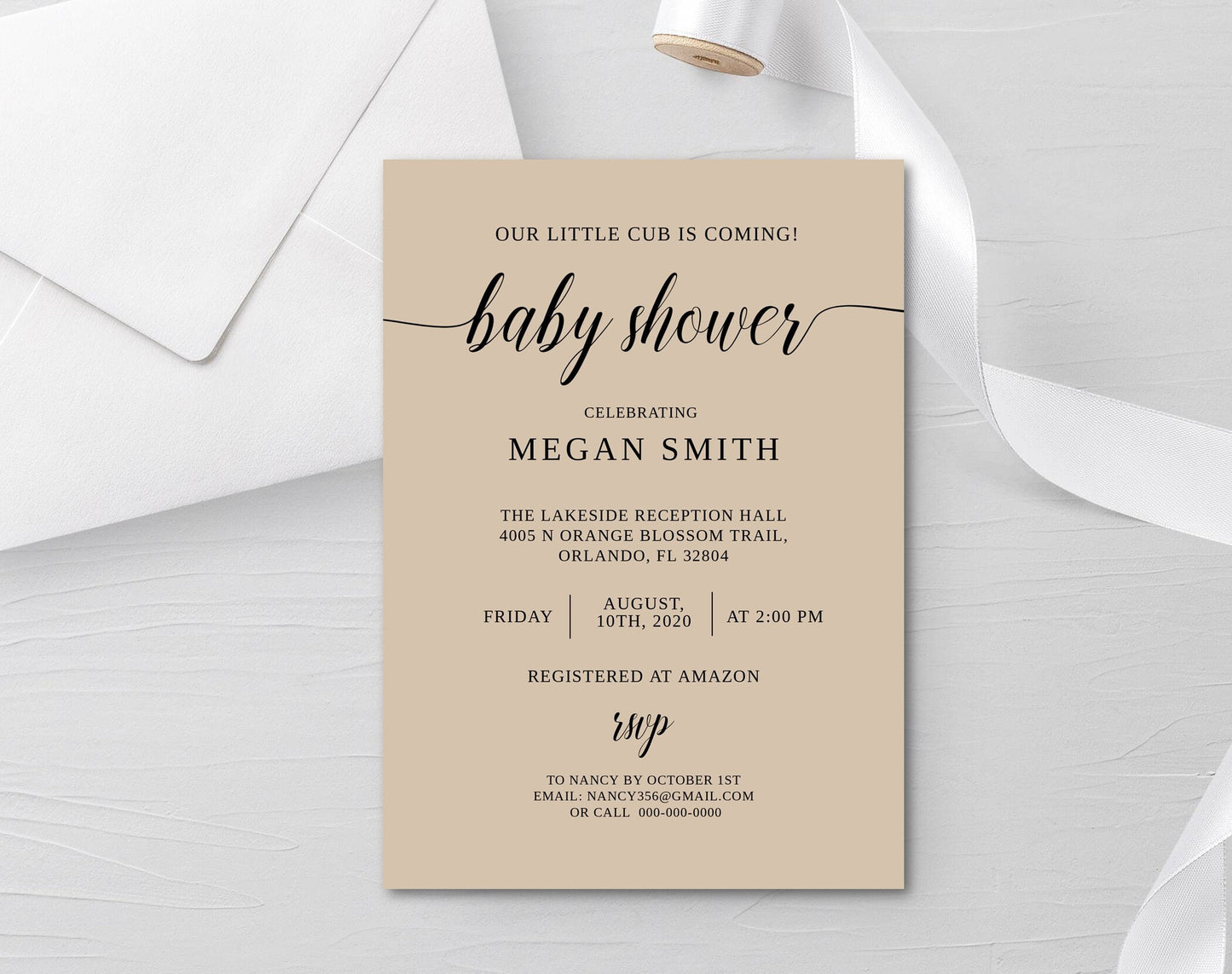 Baby Shower Invitation