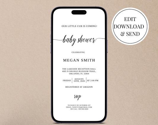 Baby Shower Invitation