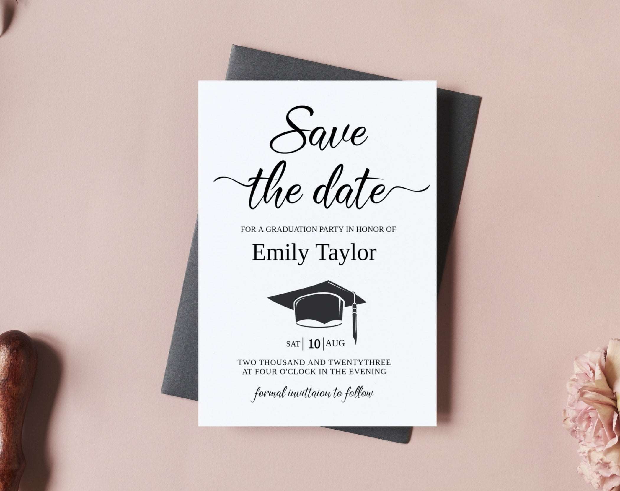 Graduation Save The Date Cards Graduation Announcements 2025 High