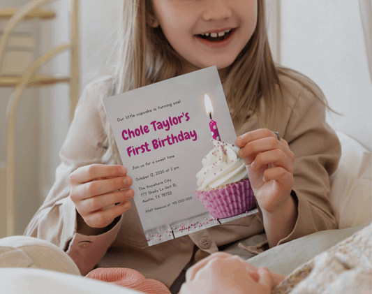 Kids Birthday Party Invitations - Digital Doc Inc