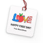 Printable First Day of School Gift Tag - Digital Doc Inc