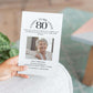 80th birthday party invite - Digital Doc Inc