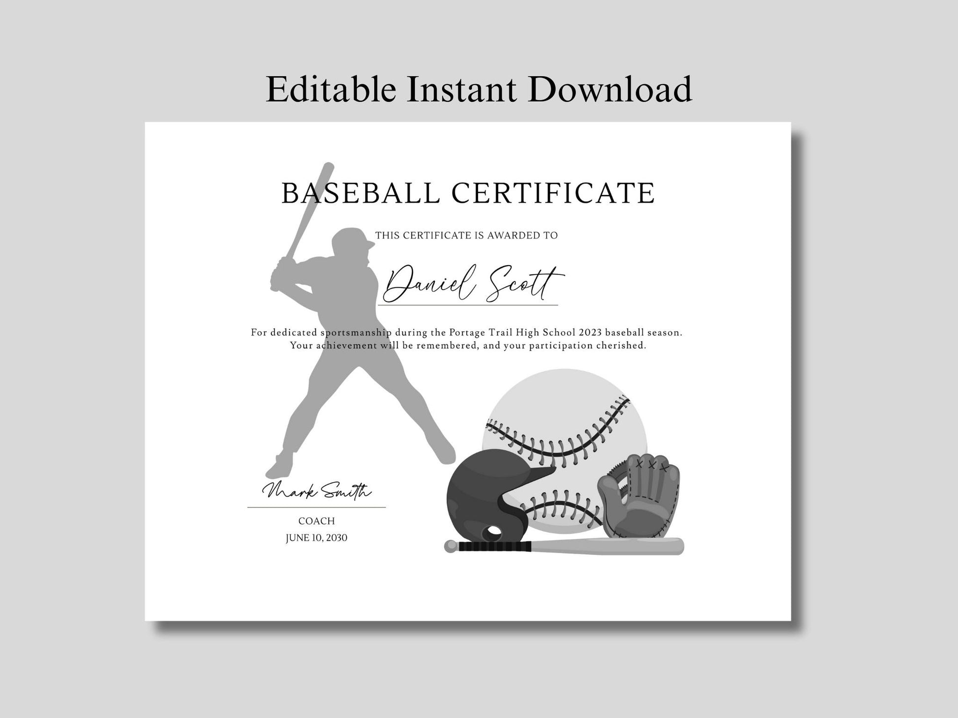 baseball-award-certificate-digital-doc-inc for Free Printable Baseball Certificates Templates Baseball Award Certificate – Digital Doc Inc for Free Printable Baseball Certificates Templates