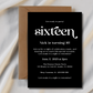 Quinceañera Sweet 16 Invitation - Digital Doc Inc