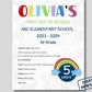 Printable First Day of School Sign - Digital Doc Inc