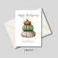 Happy Thanksgiving Pumpkin Pie Greeting Card