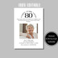 80th birthday party invite - Digital Doc Inc