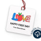 Printable First Day of School Gift Tag - Digital Doc Inc