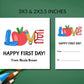 Printable First Day of School Gift Tag - Digital Doc Inc