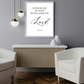 As For Me and My House, Christian Wall Art, Scripture Bible Verse Home Decor
