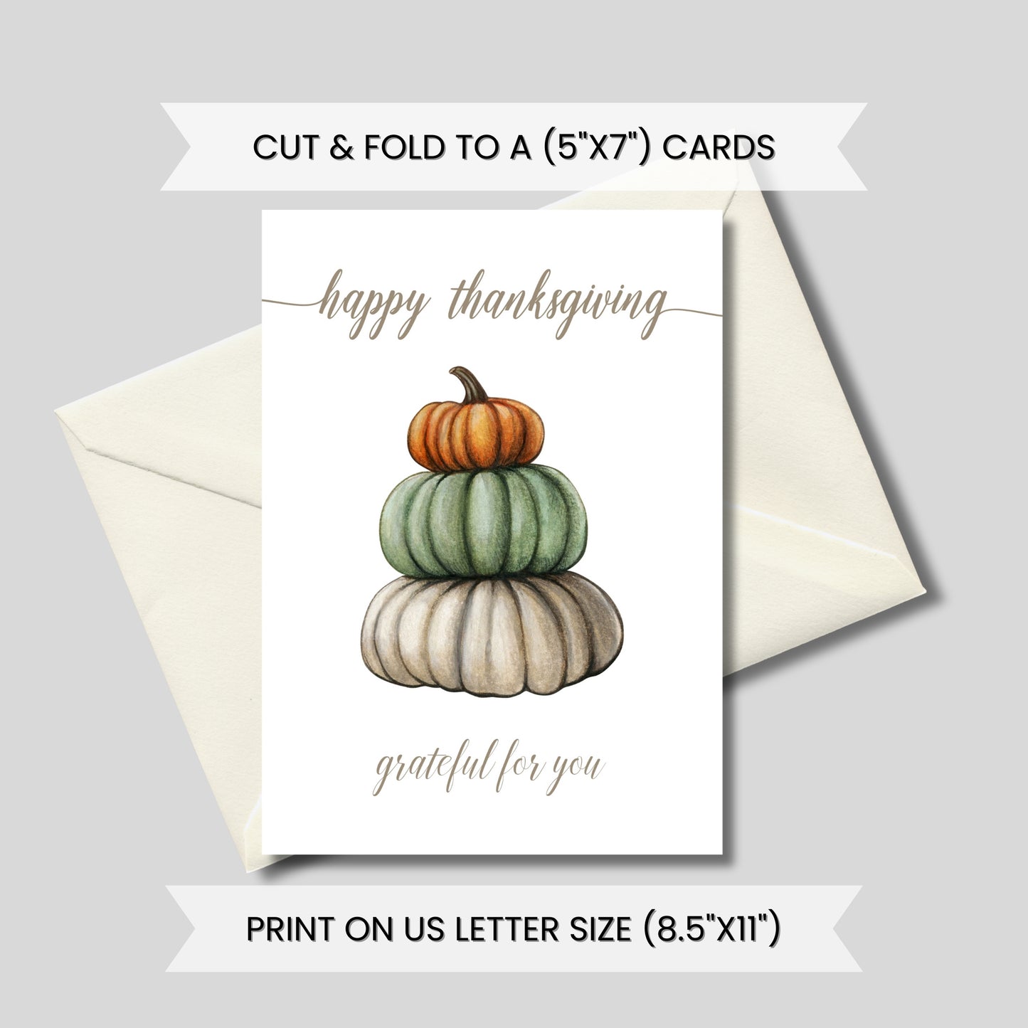 Happy Thanksgiving Pumpkin Pie Greeting Card