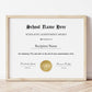 Certificate of Achievement, Award Certificate - Digital Doc Inc