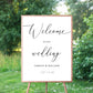 Rustic Wedding Welcome Sign - Digital Doc Inc