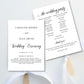 Wedding Program Fans Instant Download - Digital Doc Inc