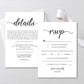 Wedding Invitation Template Download - Digital Doc Inc