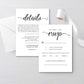 Minimalist Wedding Invitation Template - Digital Doc Inc