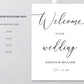 Rustic Wedding Welcome Sign - Digital Doc Inc