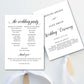 Wedding Program Fans Instant Download - Digital Doc Inc