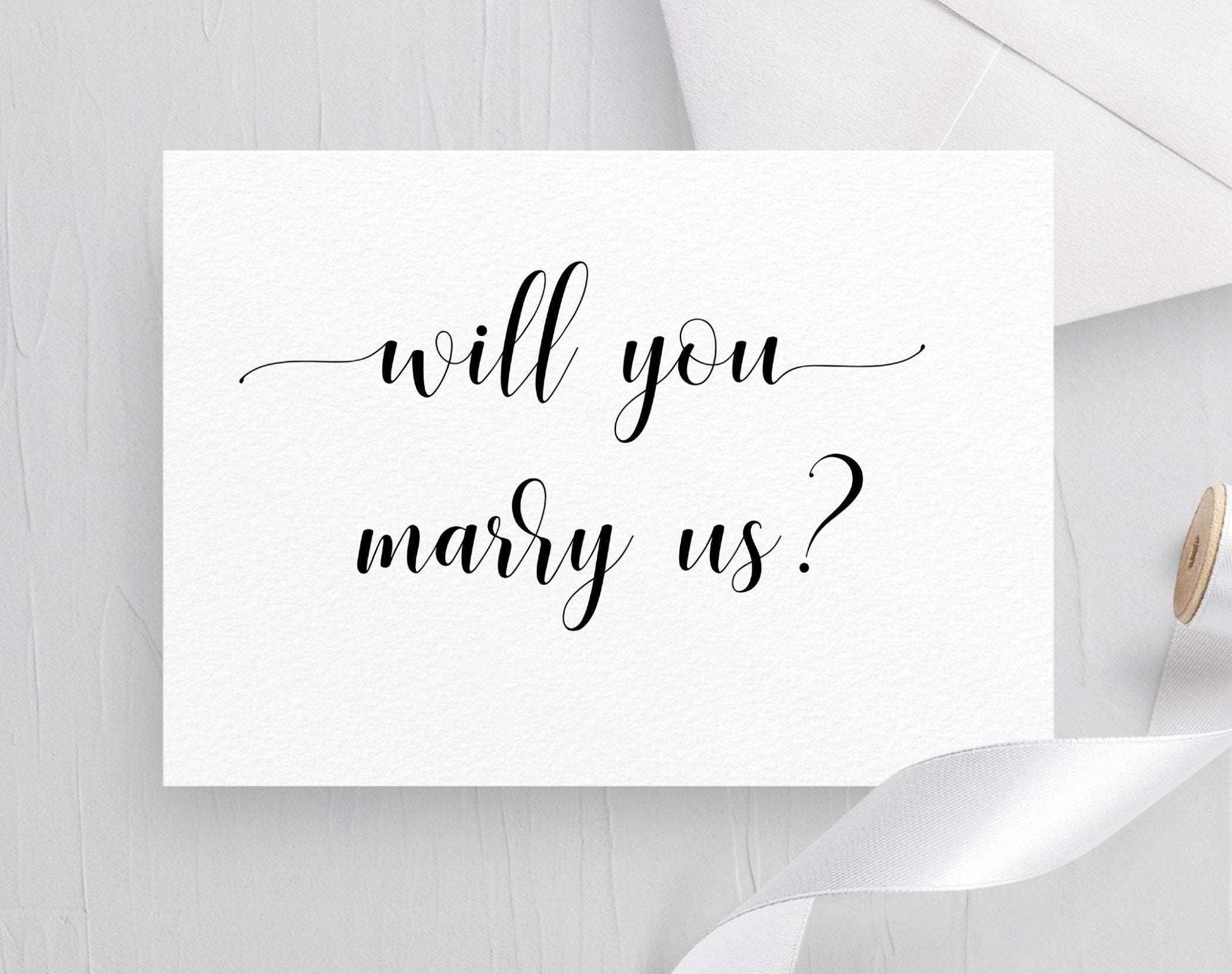 Will You Be Our Officiant Template - Digital Doc Inc