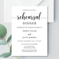 Evite Rehearsal Dinner, Rehearsal Dinner Invites - Digital Doc Inc