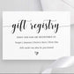 Gift Registry Card Template - Digital Doc Inc