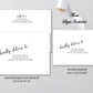 Minimalist Envelope Address and Return Template - Digital Doc Inc