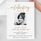 Memorial Invitation Printable - Digital Doc Inc