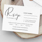 RSVP Wedding Postcard Template - Digital Doc Inc