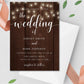 Rustic Wedding Invitation Instant Download - Digital Doc Inc