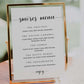 S'mores Menu Template Instant Download - Digital Doc Inc