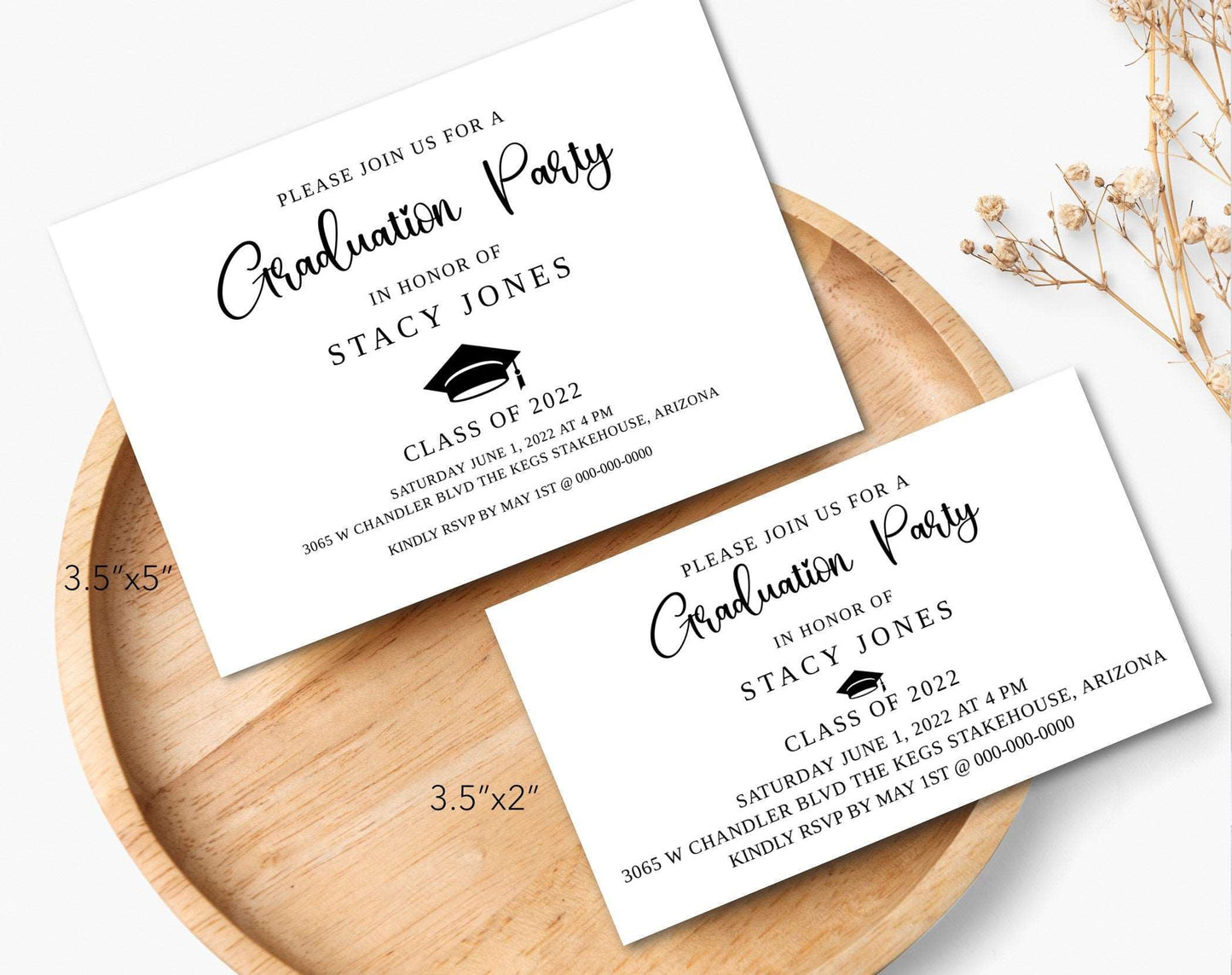 Graduation Invitation Announcement - Digital Doc Inc