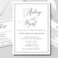 Simple Wedding Invitation Template - Digital Doc Inc