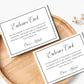 Invitation Enclosure Card Template Instant Download