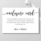 Modern Wedding Details Card - Digital Doc Inc