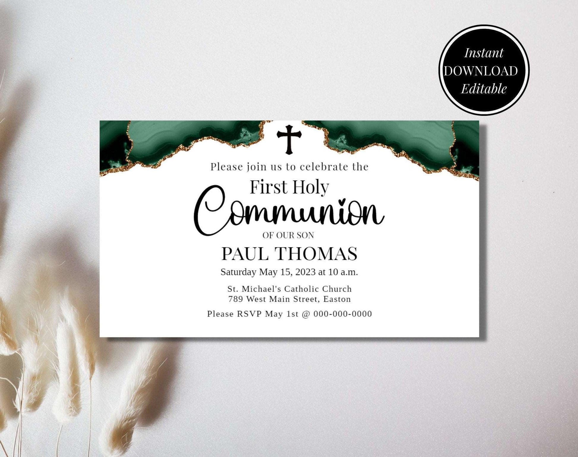 First Holy Communion Invite Digital Doc Inc First Holy Communion Invite Digital Doc Inc