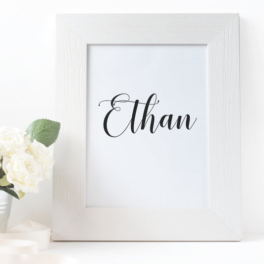 Personalized Name Sign Baby Gift