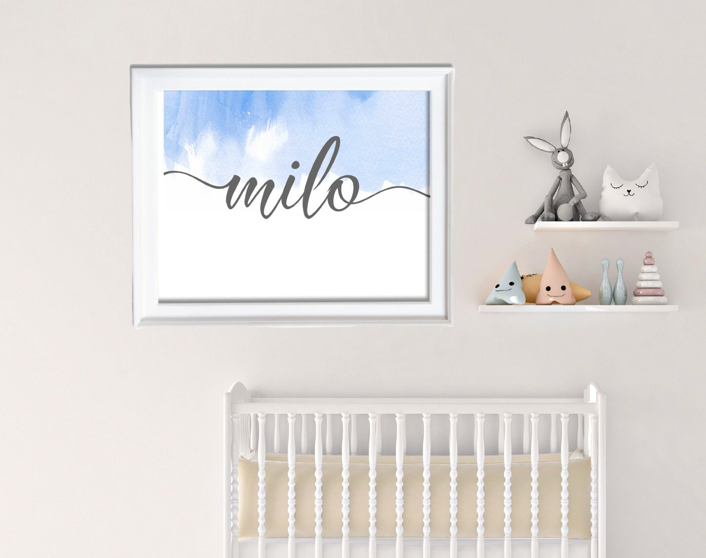 Nursery Name Sign Template