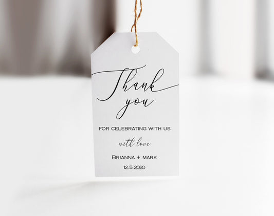 Wedding Favor Tags