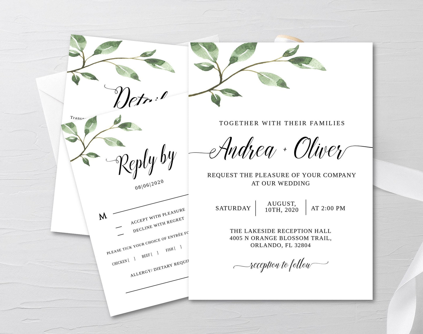 Wedding Invitation Template