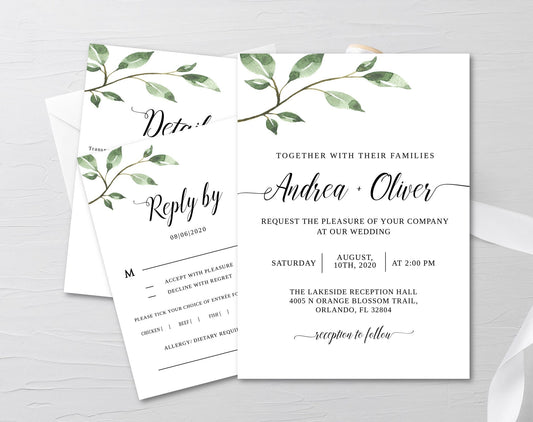 Wedding Invitation Template