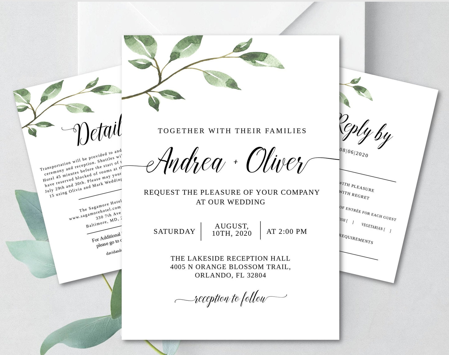 Wedding Invitation Template