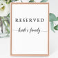 Custom Wedding Sign Template
