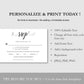 RSVP Postcard Template