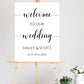 Wedding Welcome Sign Template - Digital Doc Inc